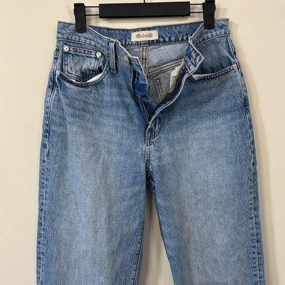 Madewell The Perfect Vintage Straight Jean Ferman Wash Size 26 - Picture 6 of 12